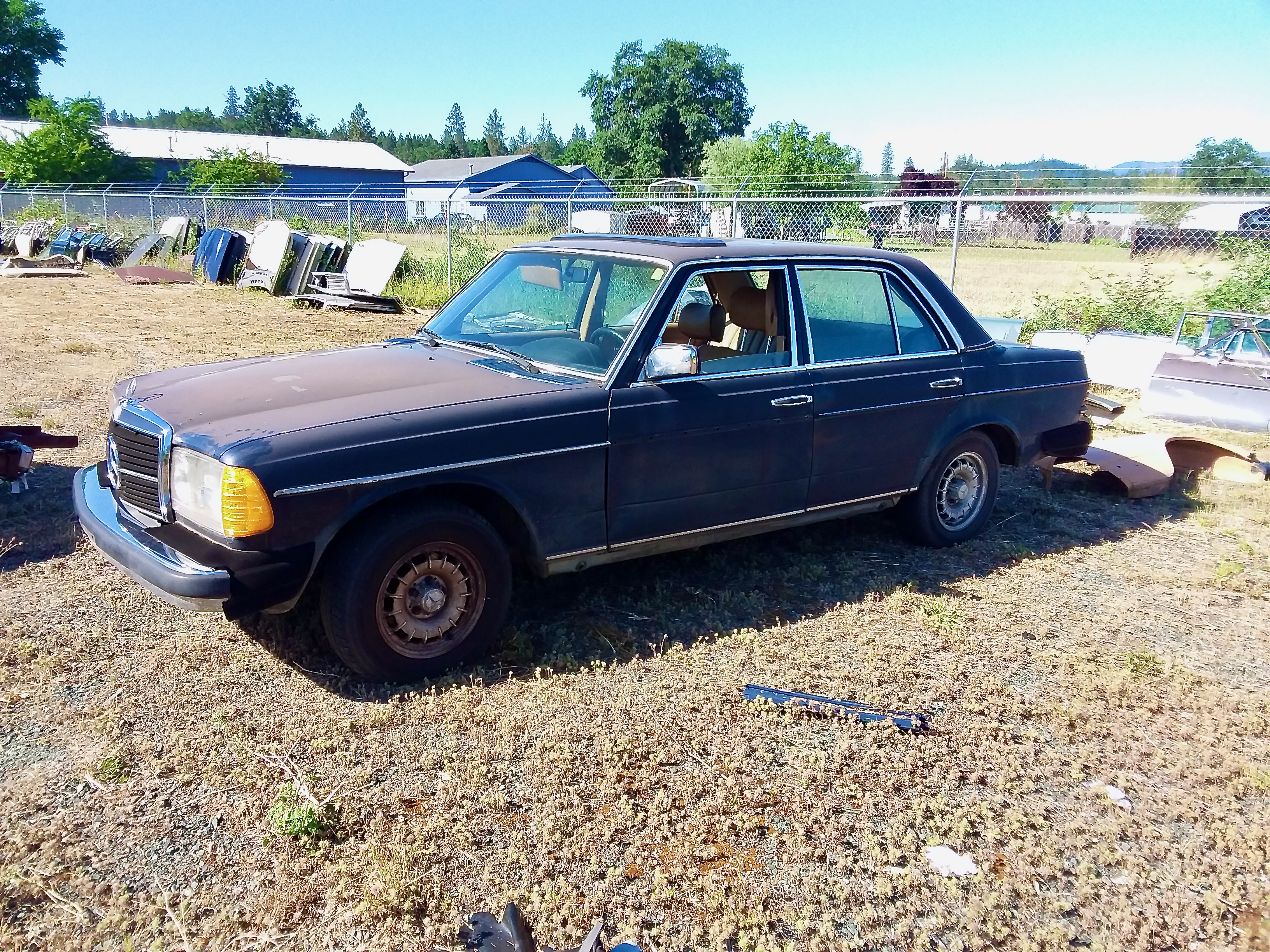 1982 300D W123 euro headlight