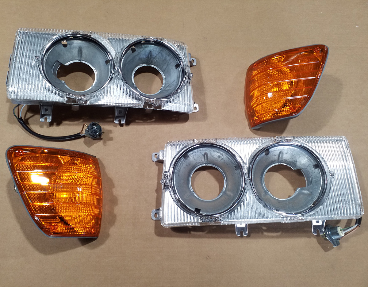 Mercedes W116 NOS Headlights