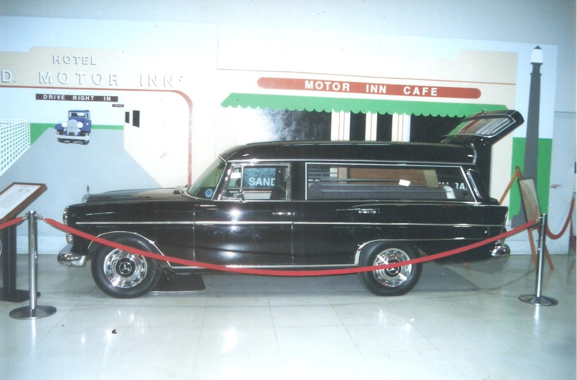 Mercedes 200D Hearse Museum