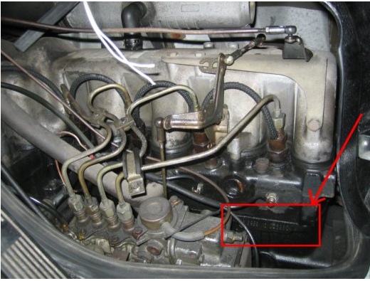 How to find Mercedes engine code W123 W115 W126 W114 W116 W126 W110
