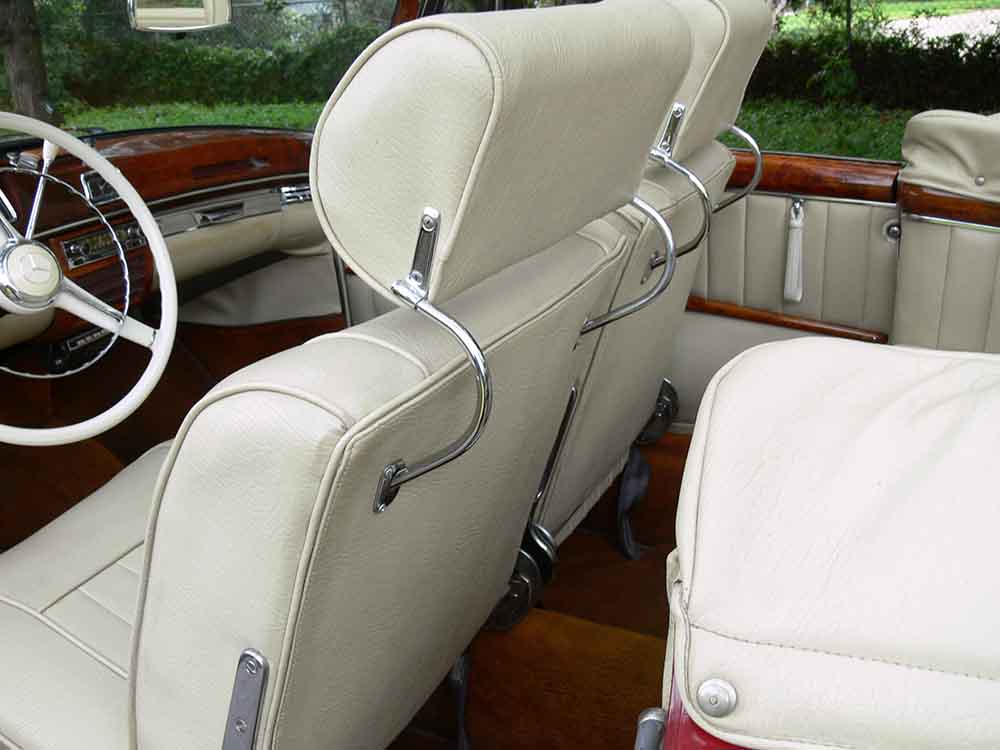 1957 Mercedes W180 220S Cabriolet Interior
