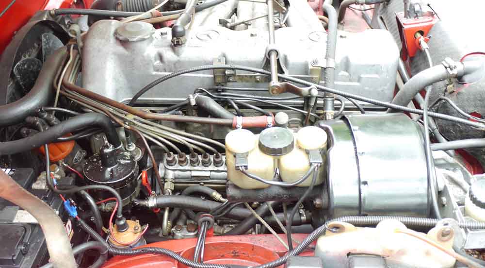 Mercedes W113 Pagoda 280SL M130 Engine