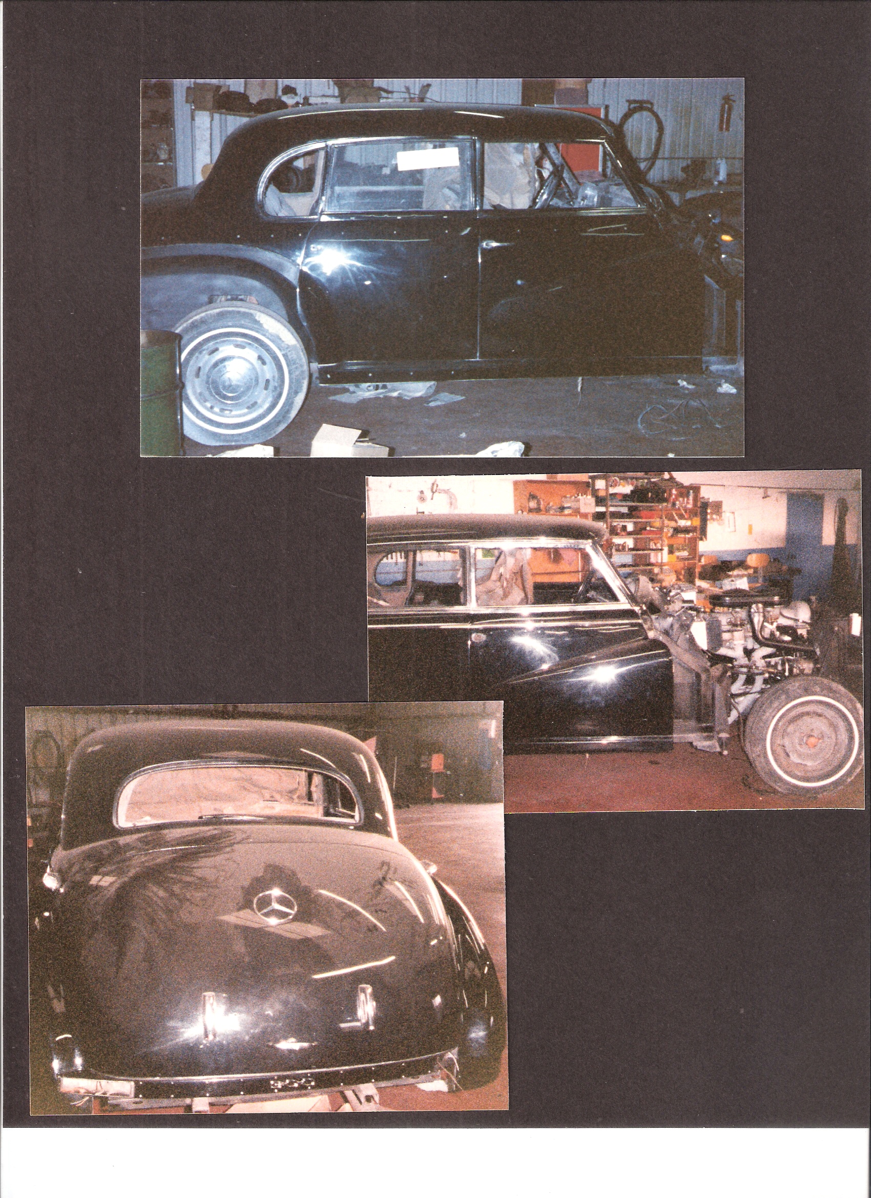 1952 Mercedes 300 W186 Restoration